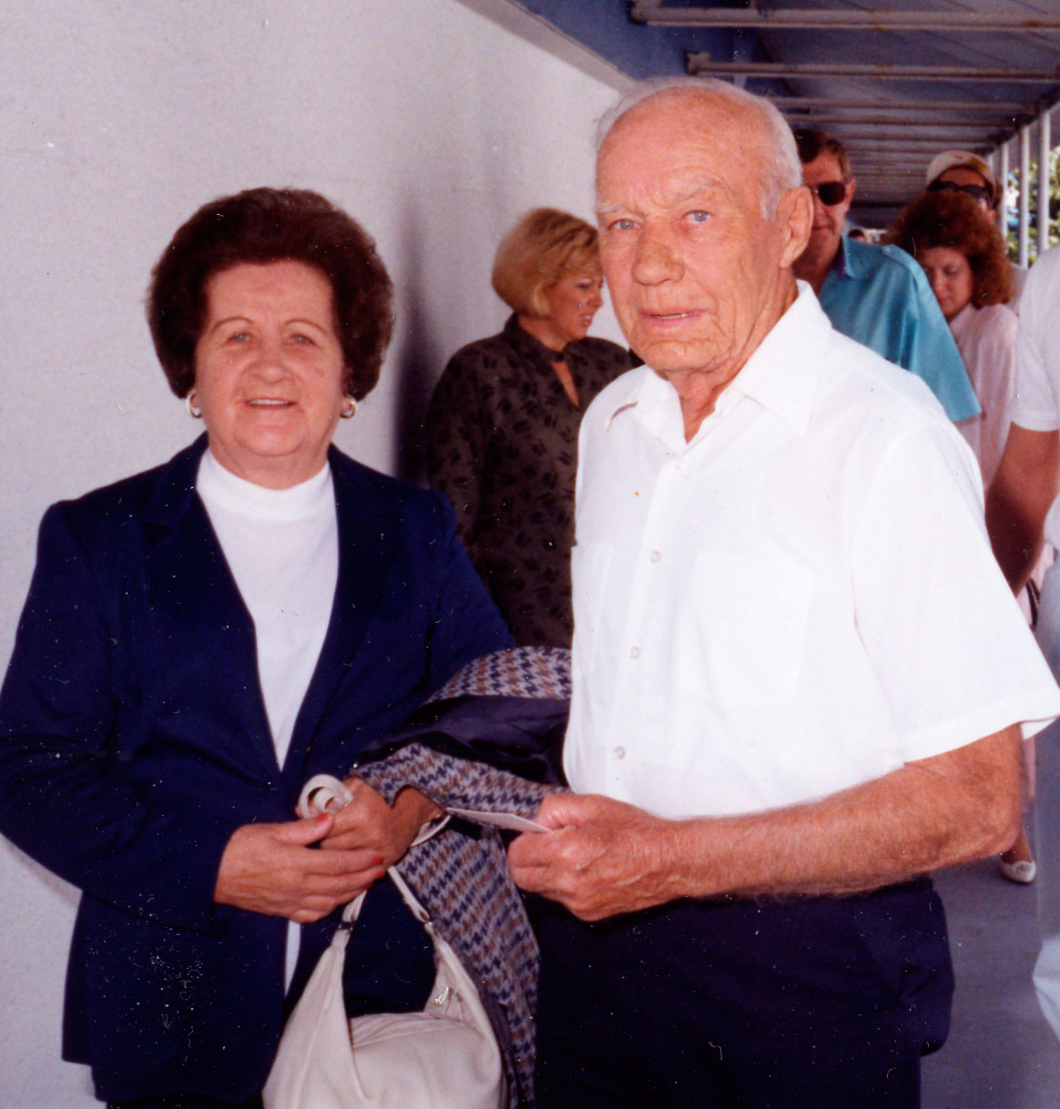 Lynnette and Lyman on Cruise abt 1980