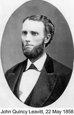 John W. Leavitt 1858